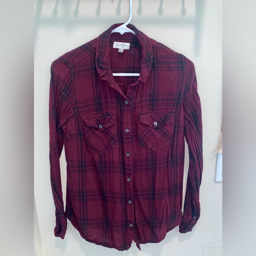 Jessica Simpson women’s flannel M